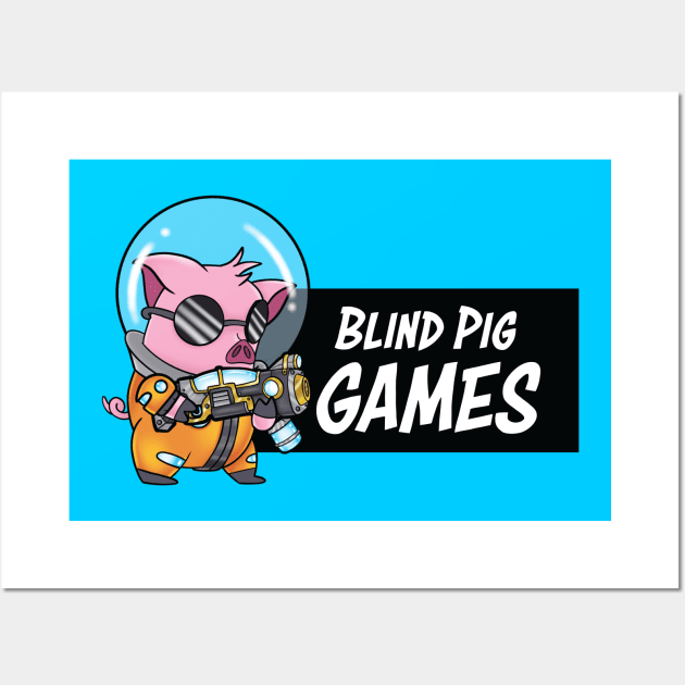 Blind Pig Games Wall Art by Block Blasters